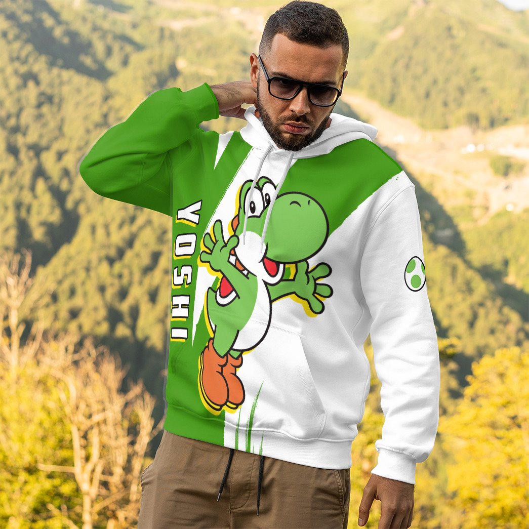 Klothek 3D Happy Bowser Custom Hoodie Tshirt Apparel | Price in USA, Best Quality