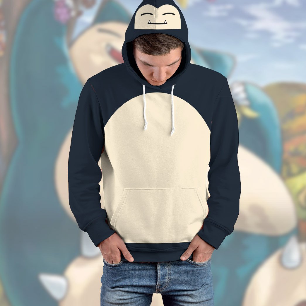 Klothek 3D Pokemon Snorlax Cosplay Custom Tshirt Hoodie Apparel | Price in USA, Best Quality