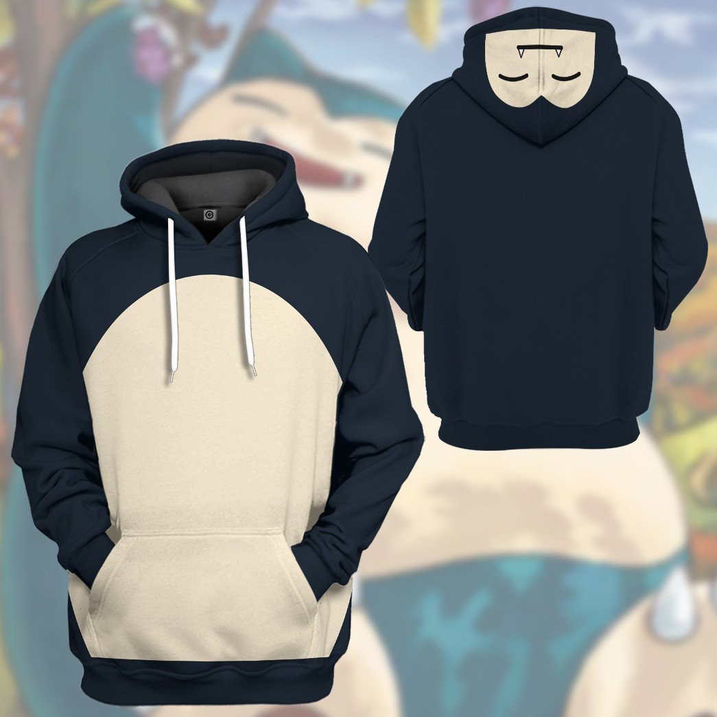 Klothek 3D Pokemon Snorlax Cosplay Custom Tshirt Hoodie Apparel | Price in USA, Best Quality