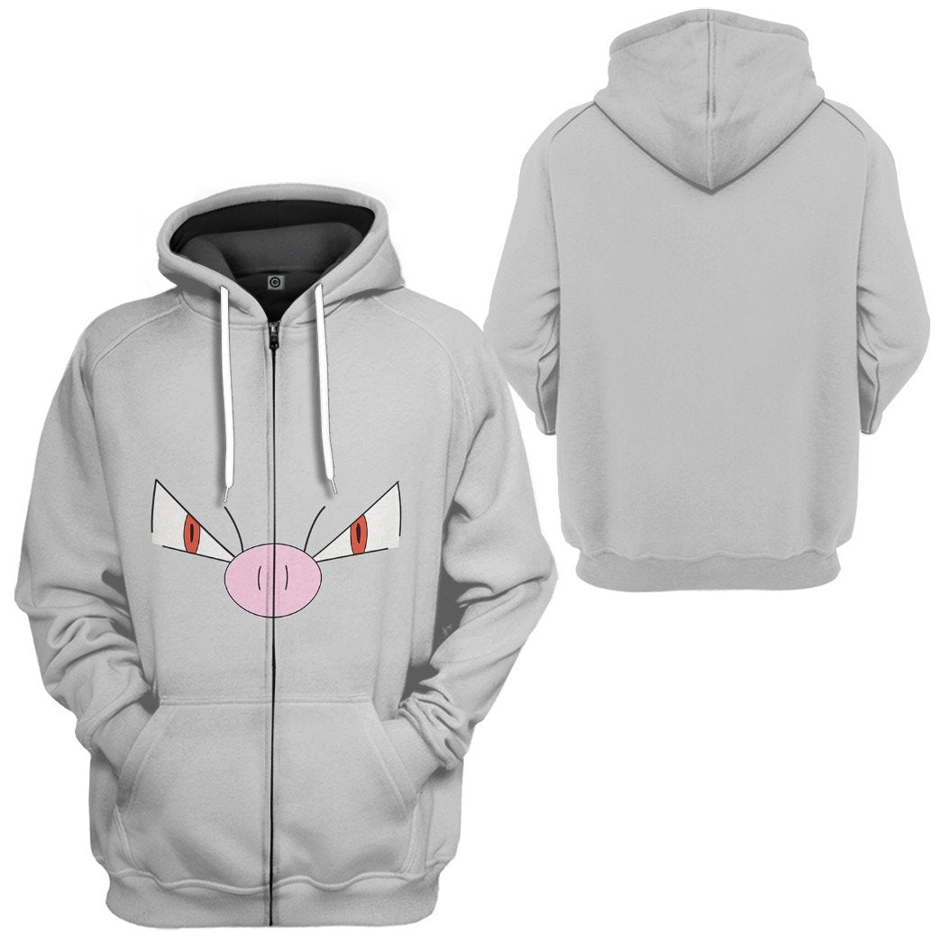 Klothek 3D Pokemon Mankey Cosplay Custom Tshirt Hoodie Apparel | Price in USA, Best Quality