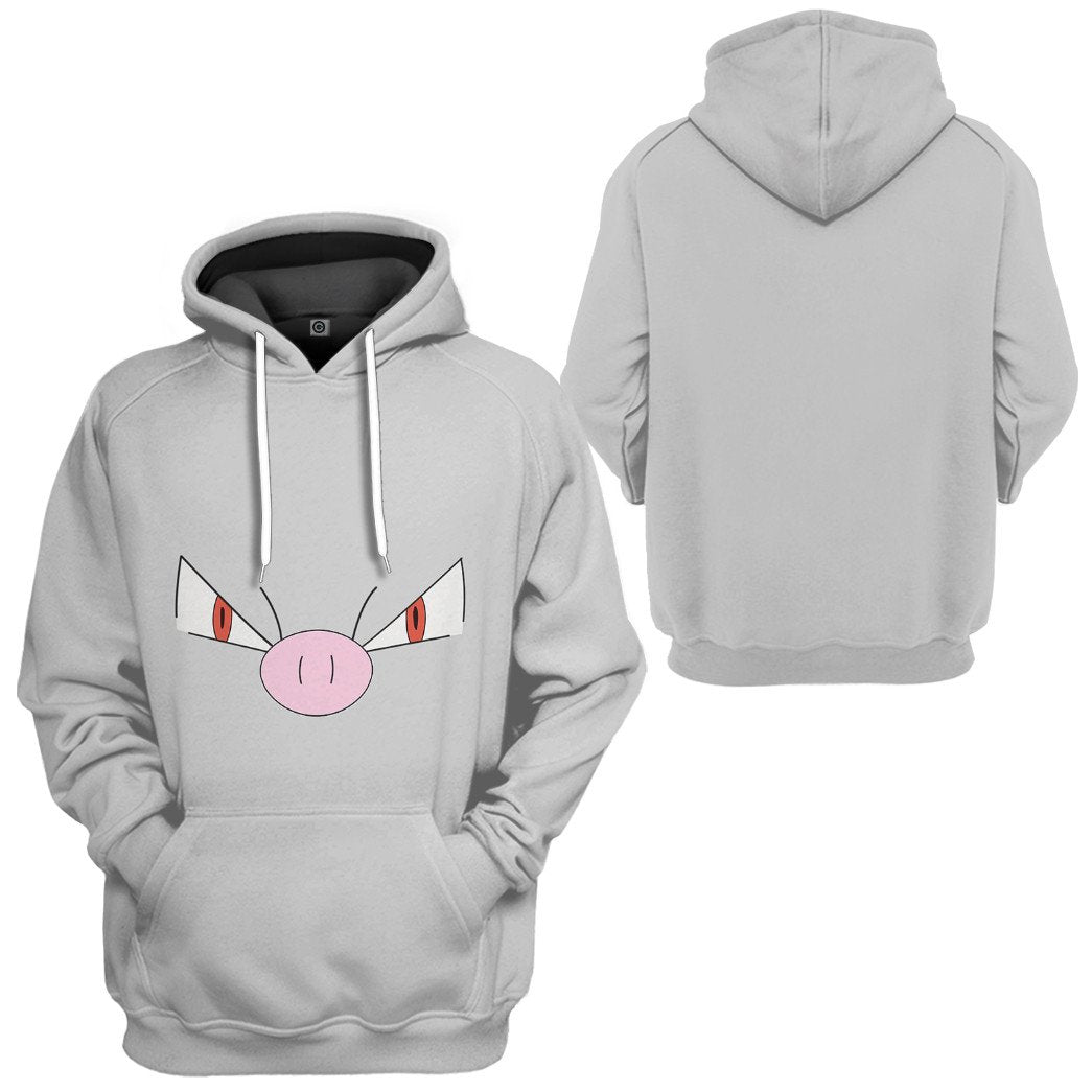 Klothek 3D Pokemon Mankey Cosplay Custom Tshirt Hoodie Apparel | Price in USA, Best Quality