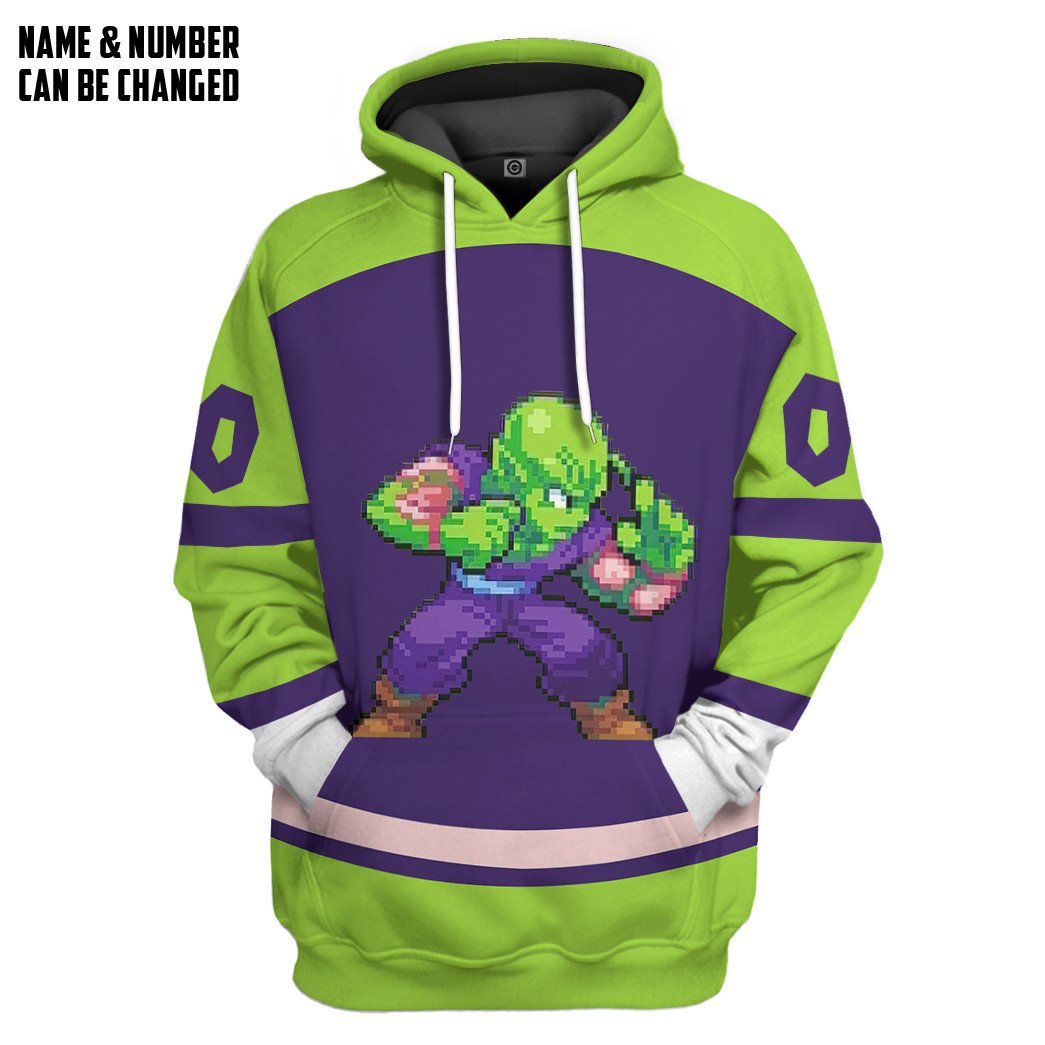 Klothek 3D DBZ Piccolo Custom Name Custom Number Tshirt Hoodie Appa | Price in USA, Best Quality