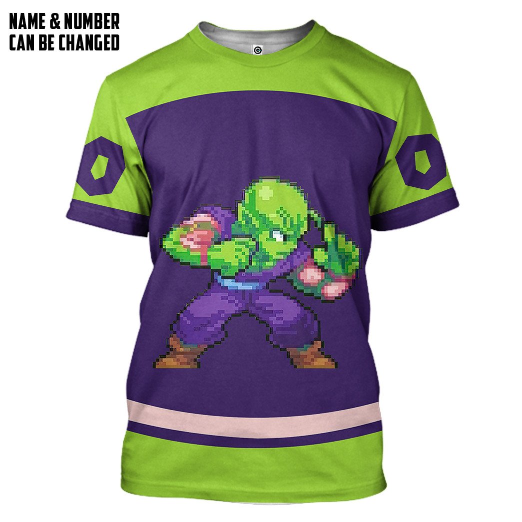 Klothek 3D DBZ Piccolo Custom Name Custom Number Tshirt Hoodie Appa | Price in USA, Best Quality