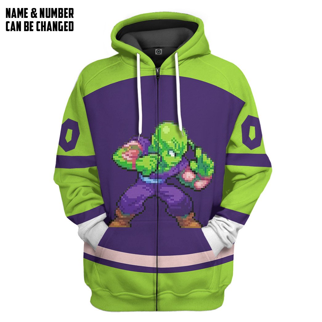 Klothek 3D DBZ Piccolo Custom Name Custom Number Tshirt Hoodie Appa | Price in USA, Best Quality