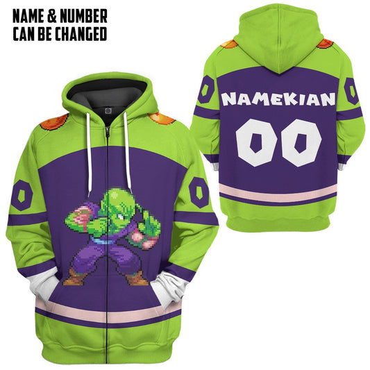 Klothek 3D DBZ Piccolo Custom Name Custom Number Tshirt Hoodie Appa | Price in USA, Best Quality