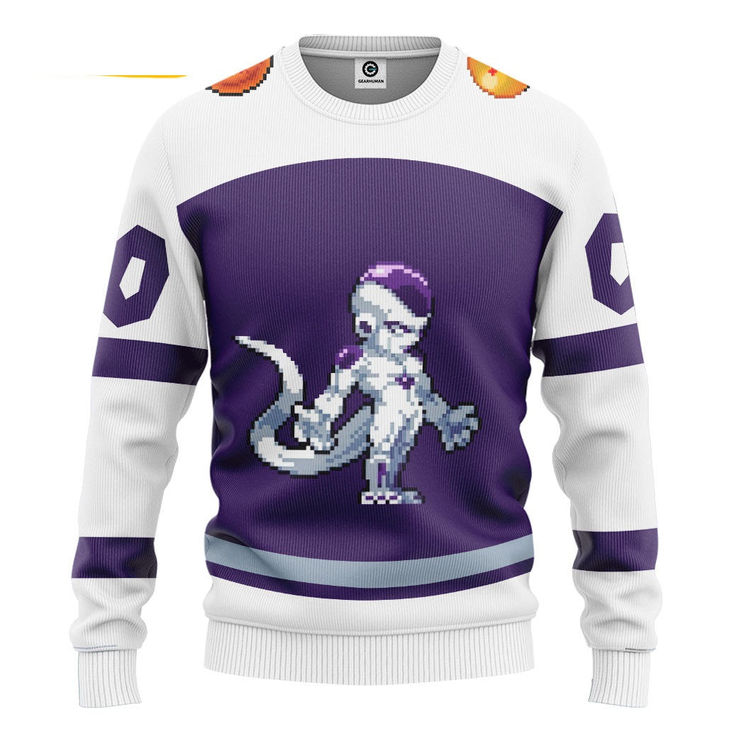 Klothek 3D DBZ Frieza Custom Name Custom Number Tshirt Hoodie Appar | Price in USA, Best Quality