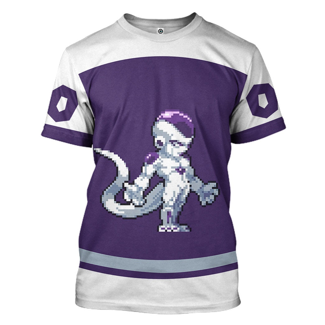 Klothek 3D DBZ Frieza Custom Name Custom Number Tshirt Hoodie Appar | Price in USA, Best Quality