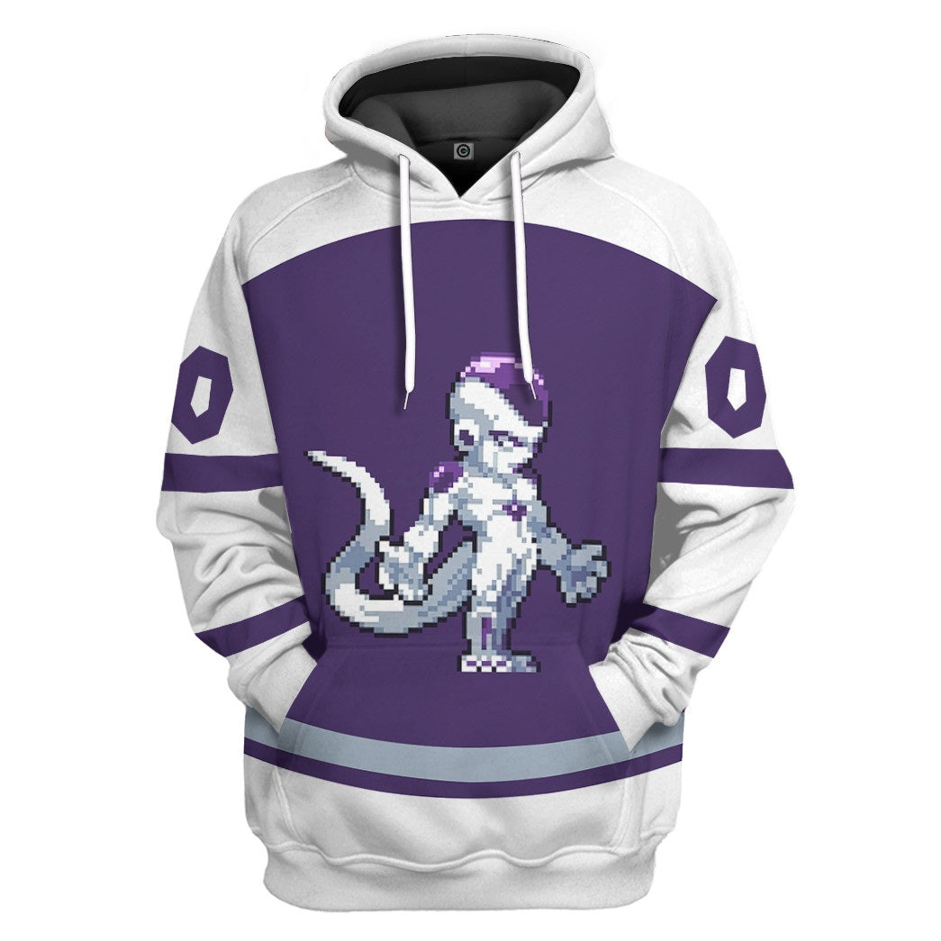 Klothek 3D DBZ Frieza Custom Name Custom Number Tshirt Hoodie Appar | Price in USA, Best Quality