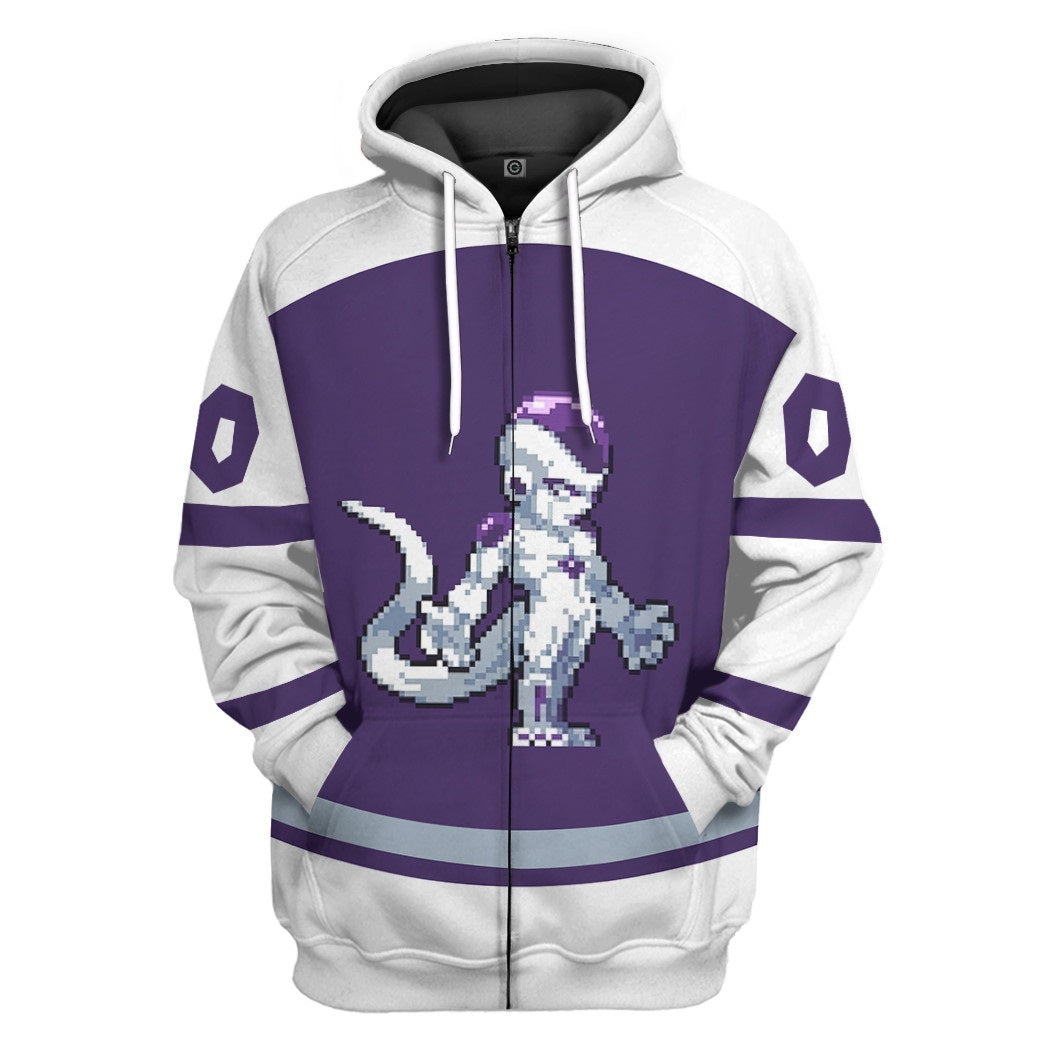 Klothek 3D DBZ Frieza Custom Name Custom Number Tshirt Hoodie Appar | Price in USA, Best Quality