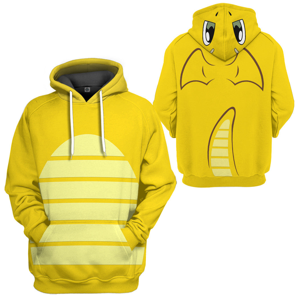 Klothek 3D Pokemon Dragonite Cosplay Custom Tshirt Hoodie Apparel | Price in USA, Best Quality