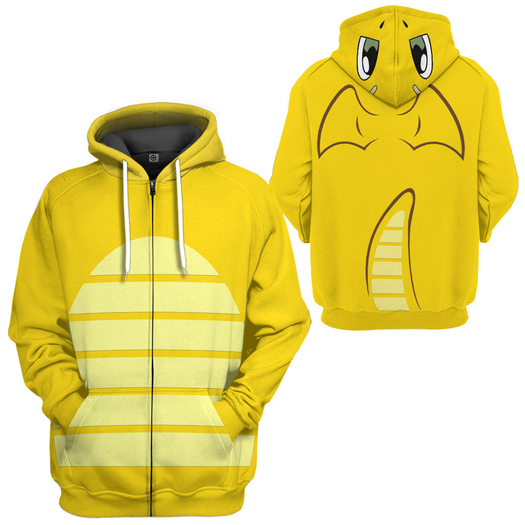 Klothek 3D Pokemon Dragonite Cosplay Custom Tshirt Hoodie Apparel | Price in USA, Best Quality