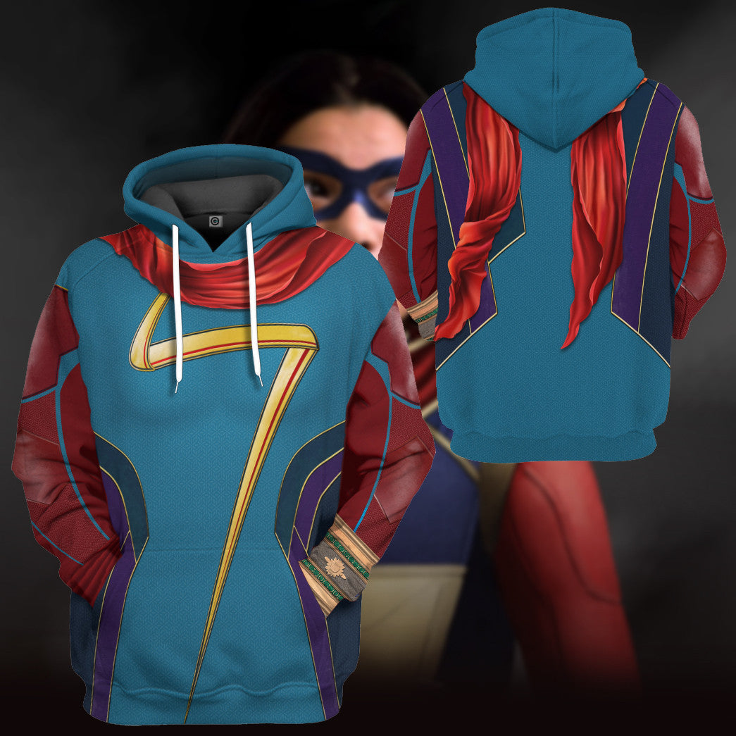 Klothek 3D Ms Mrvl Custom Hoodie Tshirt Apparel | Price in USA, Best Quality