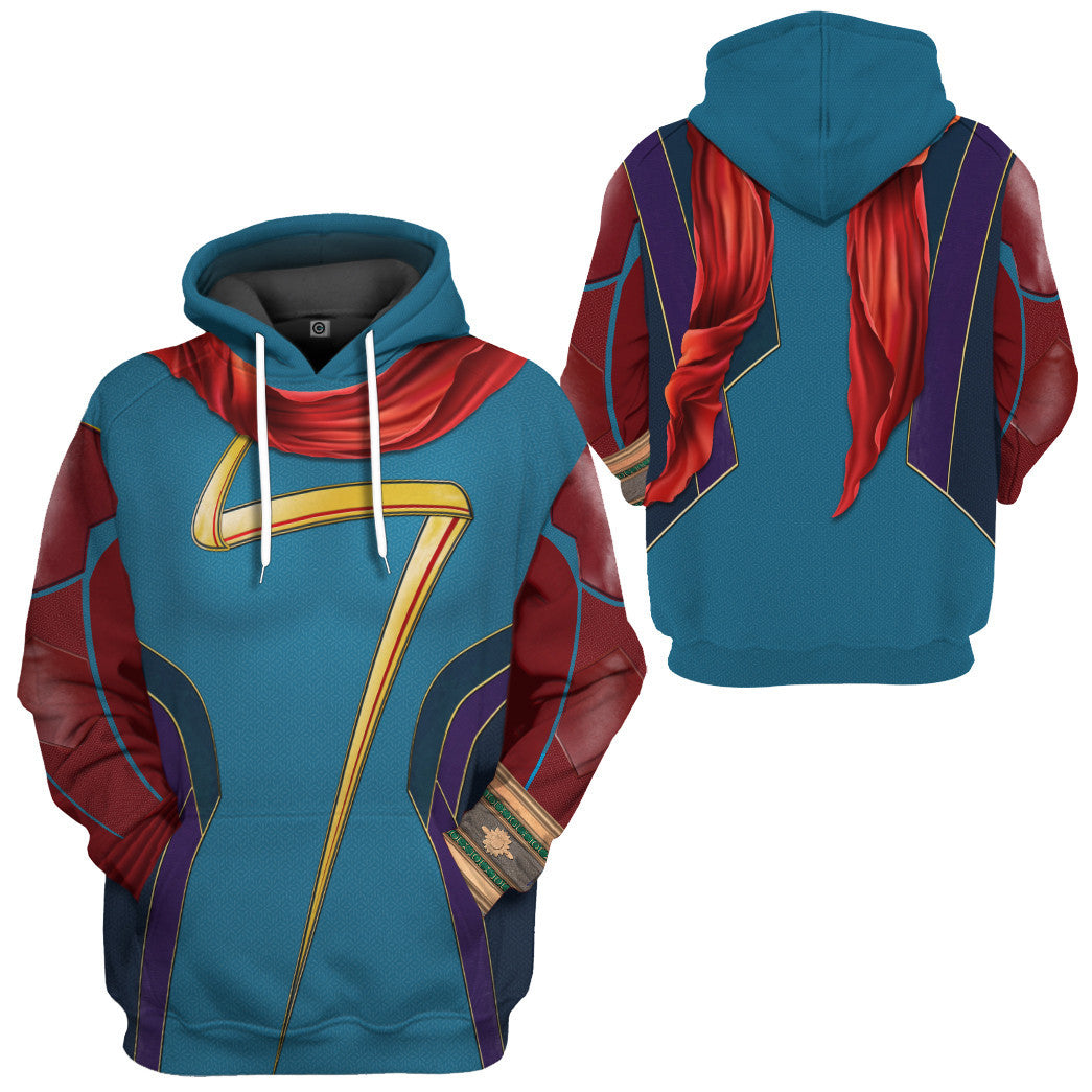 Klothek 3D Ms Mrvl Custom Hoodie Tshirt Apparel | Price in USA, Best Quality