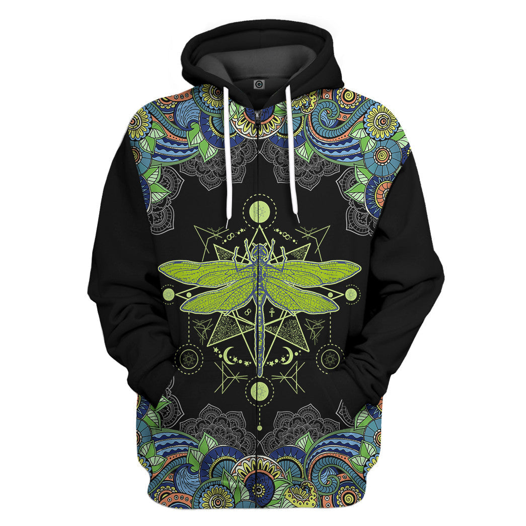 Klothek 3D Dragonfly Grandma Custom Tshirt Hoodie Apparel | Price in USA, Best Quality