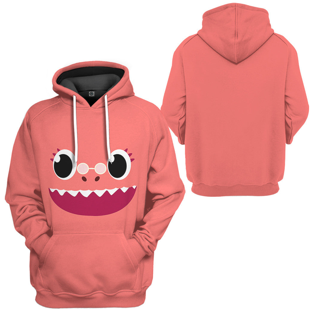 Klothek 3D Grandma Shark Family Custom Tshirt Hoodie Apparel | Price in USA, Best Quality