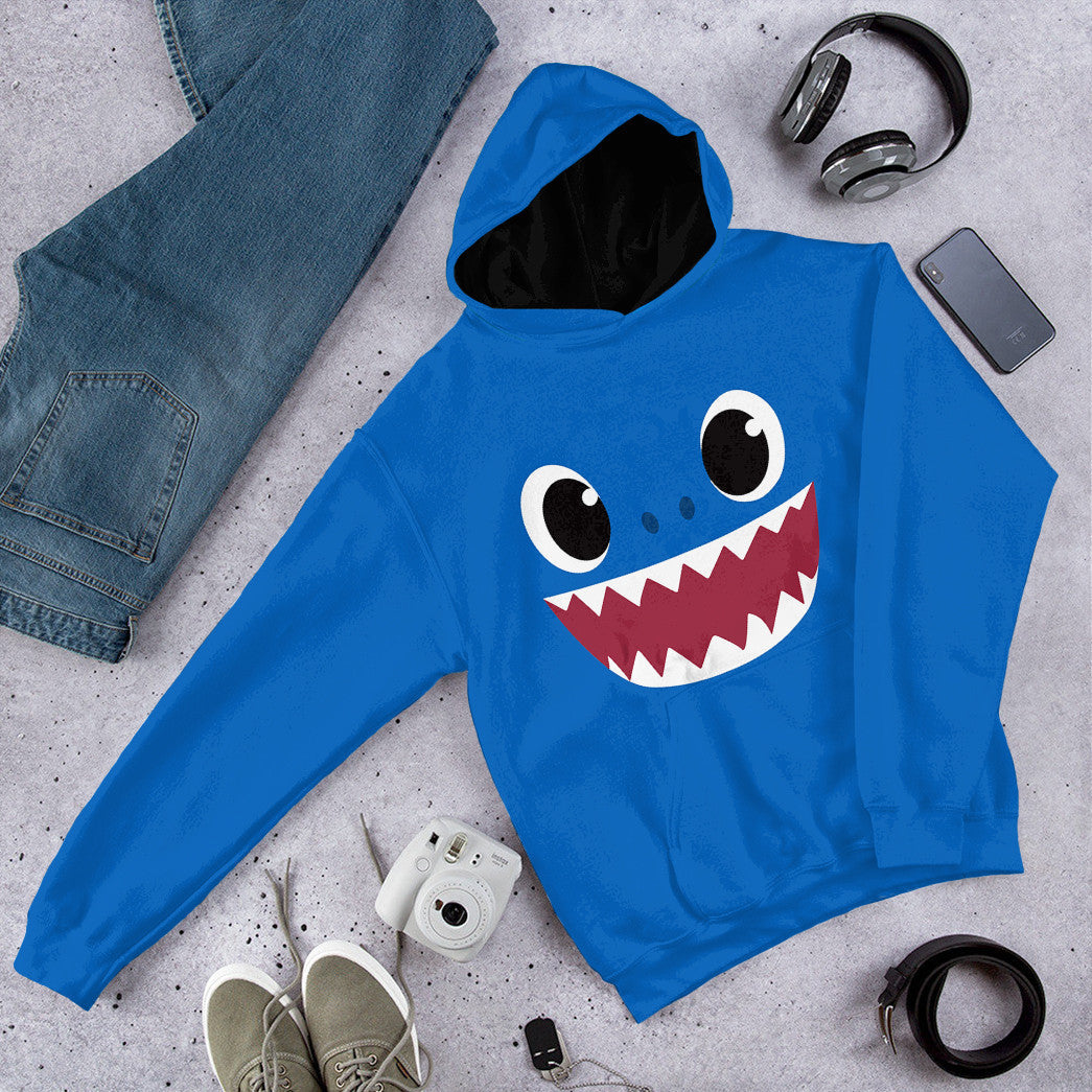 Klothek 3D Papa Shark Family Custom Tshirt Hoodie Apparel | Price in USA, Best Quality