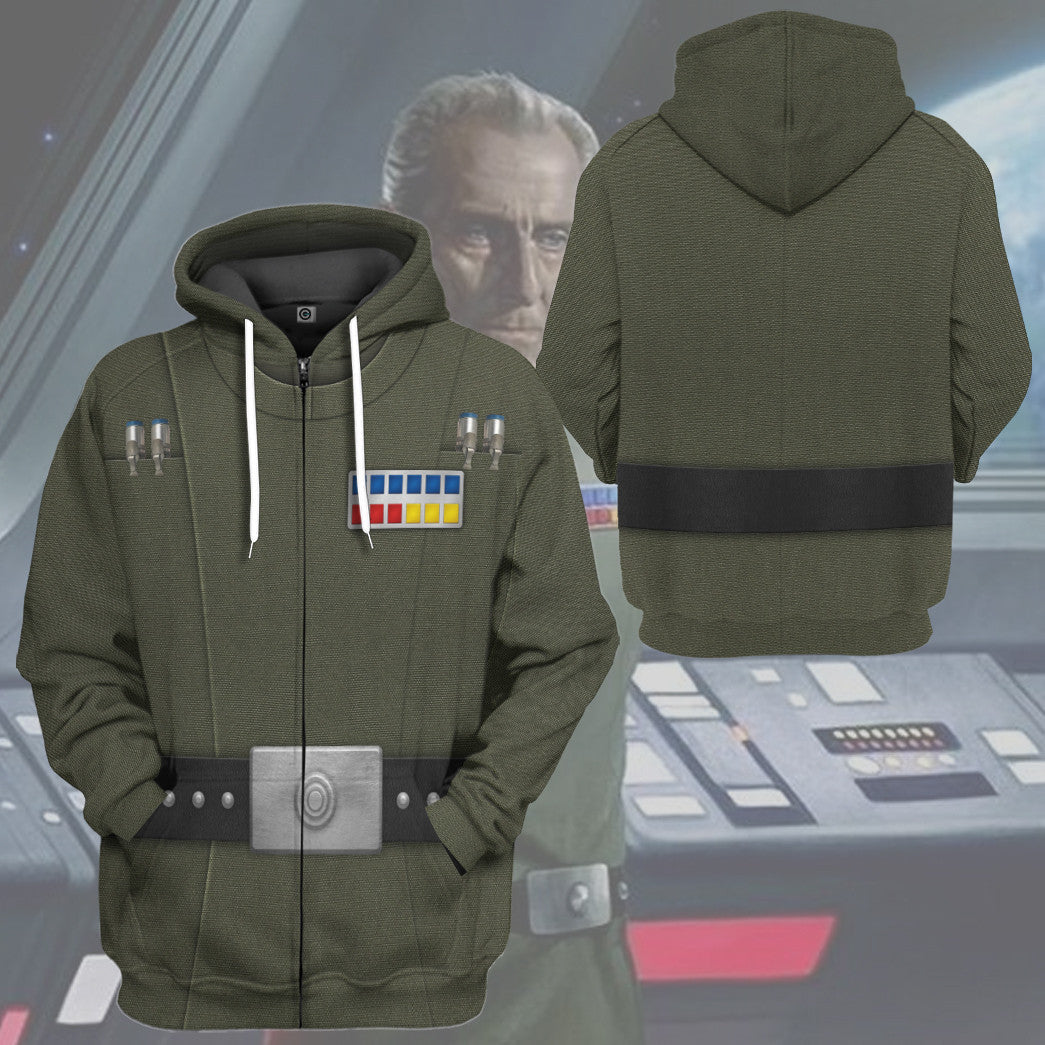 Klothek 3D S.W Grand Moff Tarkin Custom Hoodie Tshirt Apparel | Price in USA, Best Quality