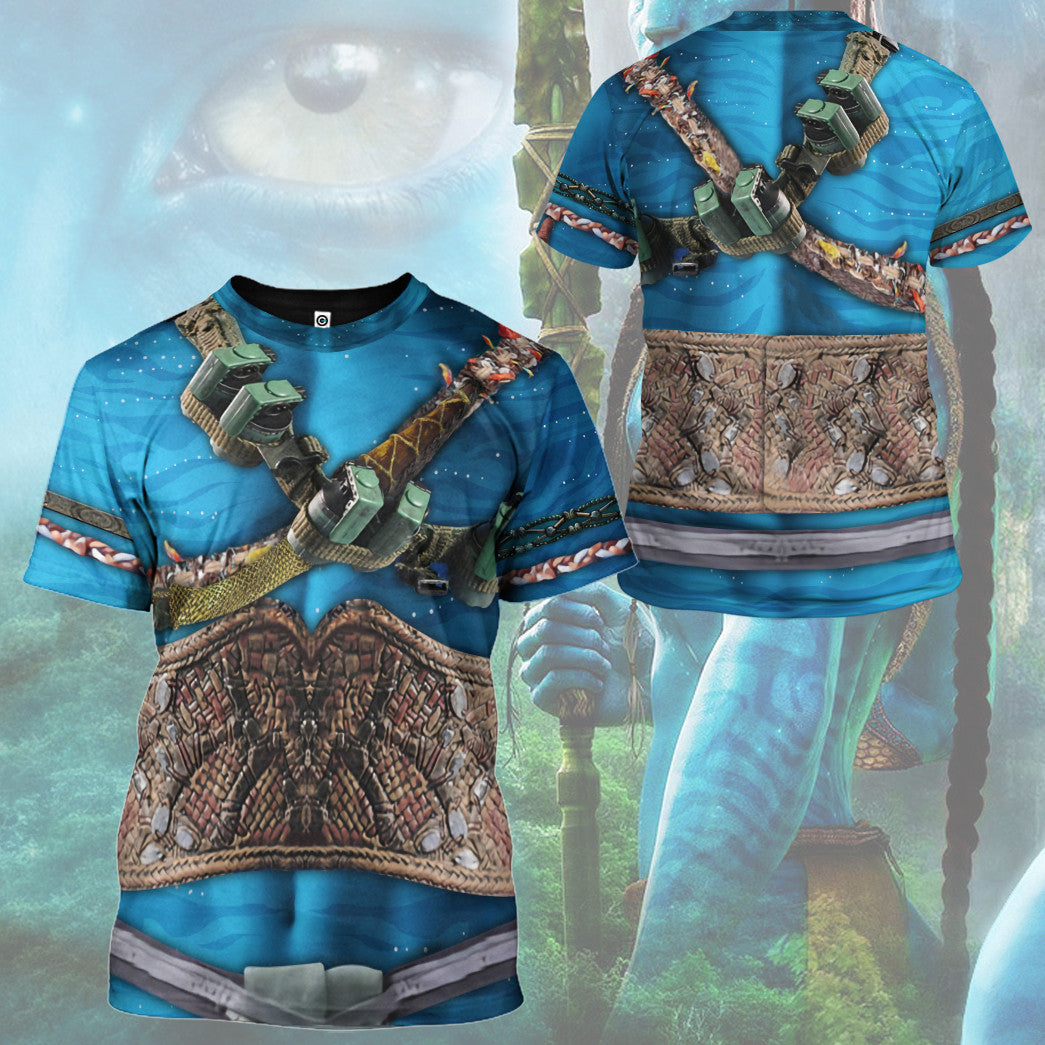 Klothek 3D Avatar Jake Sully Cosplay Custom Tshirt Hoodie Apparel | Price in USA, Best Quality