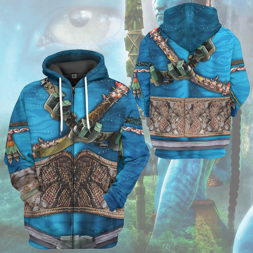 Klothek 3D Avatar Jake Sully Cosplay Custom Tshirt Hoodie Apparel | Price in USA, Best Quality