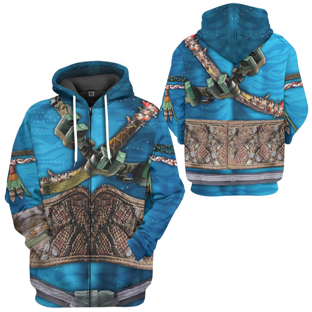 Klothek 3D Avatar Jake Sully Cosplay Custom Tshirt Hoodie Apparel | Price in USA, Best Quality