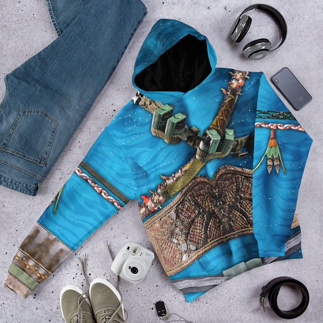 Klothek 3D Avatar Jake Sully Cosplay Custom Tshirt Hoodie Apparel | Price in USA, Best Quality