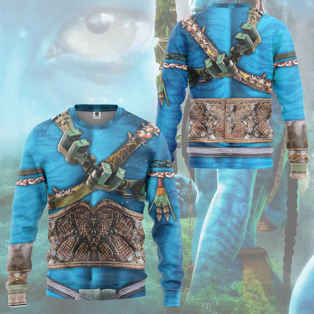 Klothek 3D Avatar Jake Sully Cosplay Custom Tshirt Hoodie Apparel | Price in USA, Best Quality