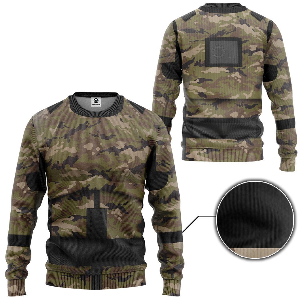 Klothek 3D Stormstrooper x US Army Custom Hoodie Tshirt Apparel | Price in USA, Best Quality