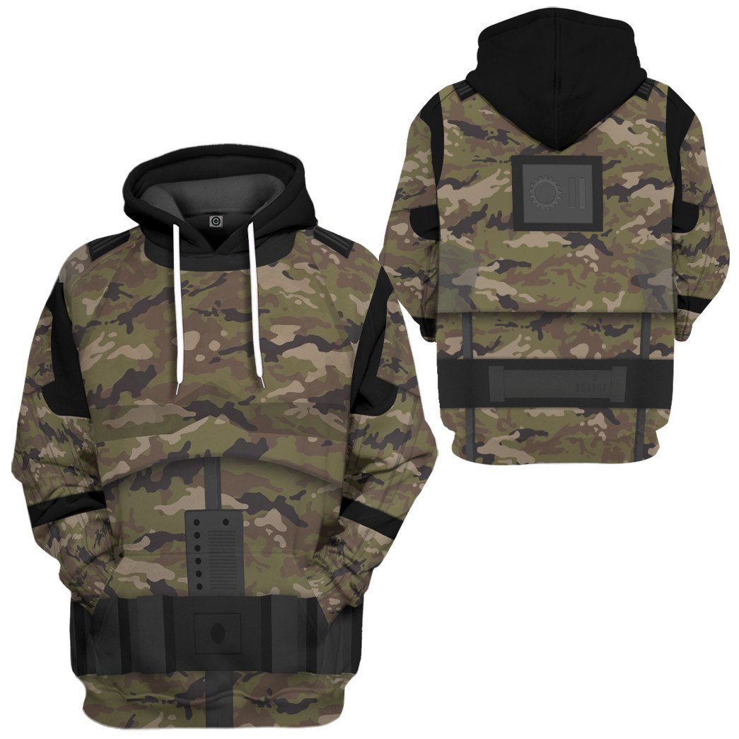 Klothek 3D Stormstrooper x US Army Custom Hoodie Tshirt Apparel | Price in USA, Best Quality