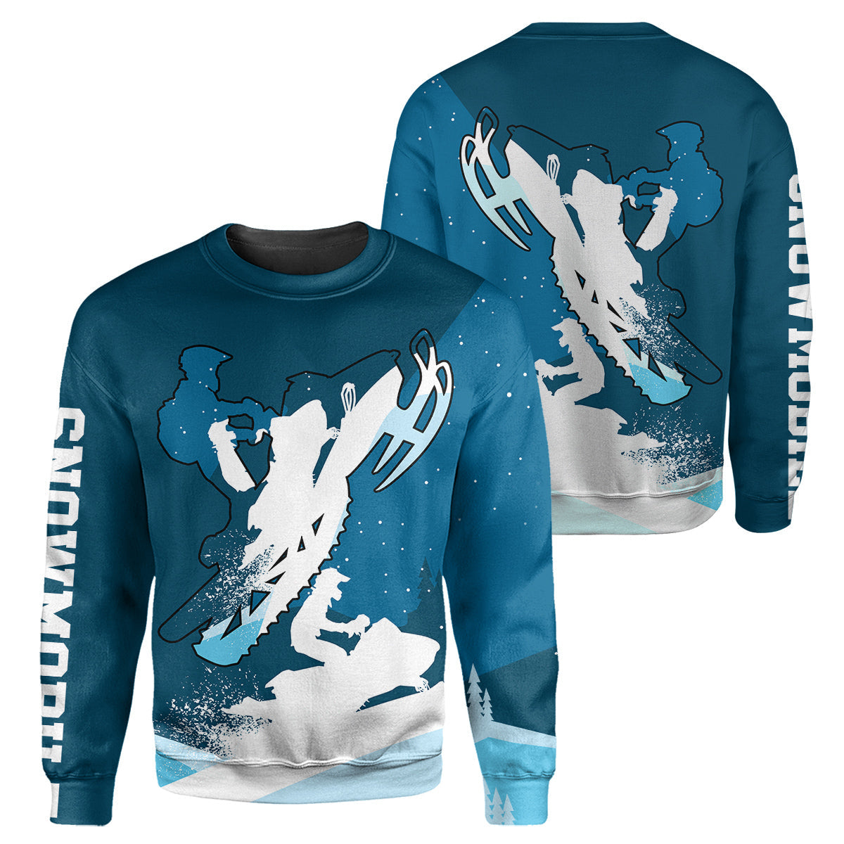 Klothek Snowmobile - 3D All Over Printed Shirt | Price in USA, Best Quality