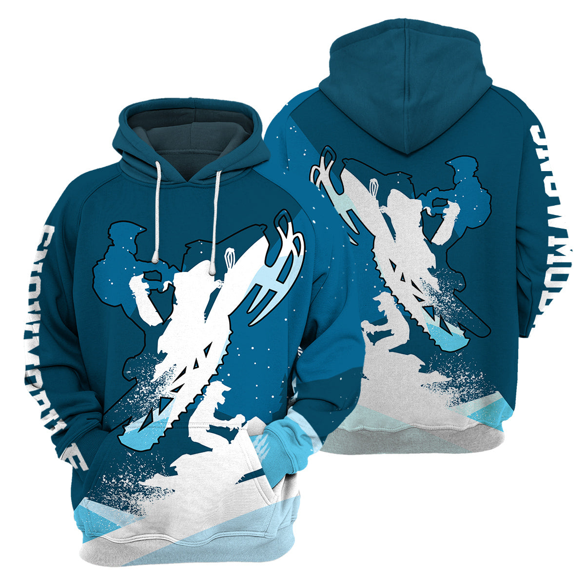 Klothek Snowmobile - 3D All Over Printed Shirt | Price in USA, Best Quality