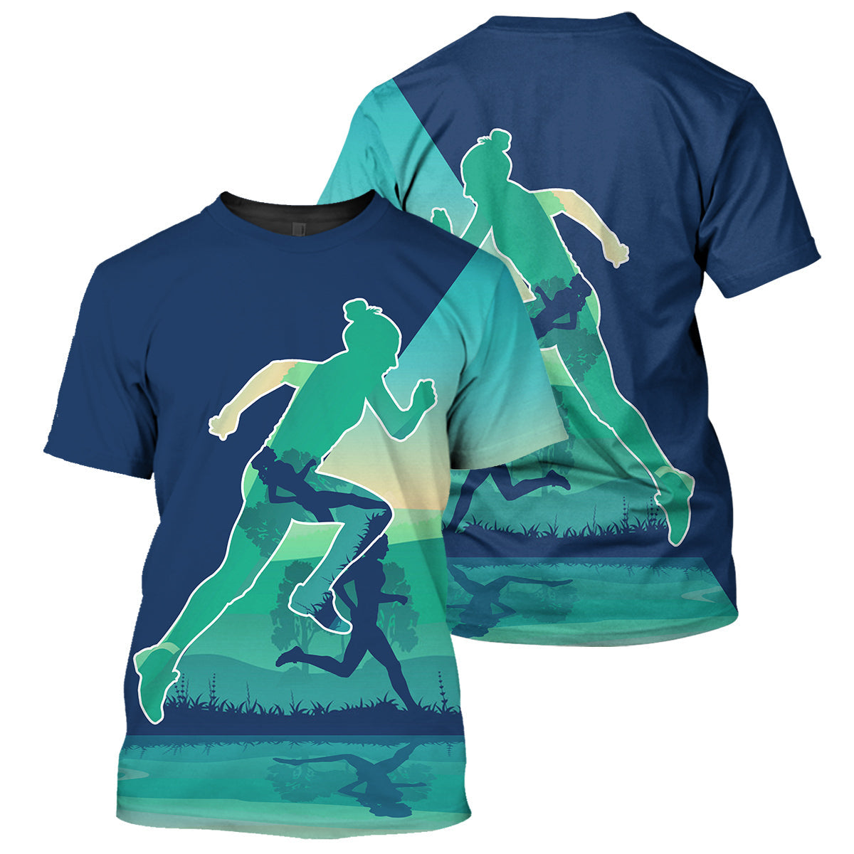 Klothek Running - 3D All Over Printed Shirt | Price in USA, Best Quality