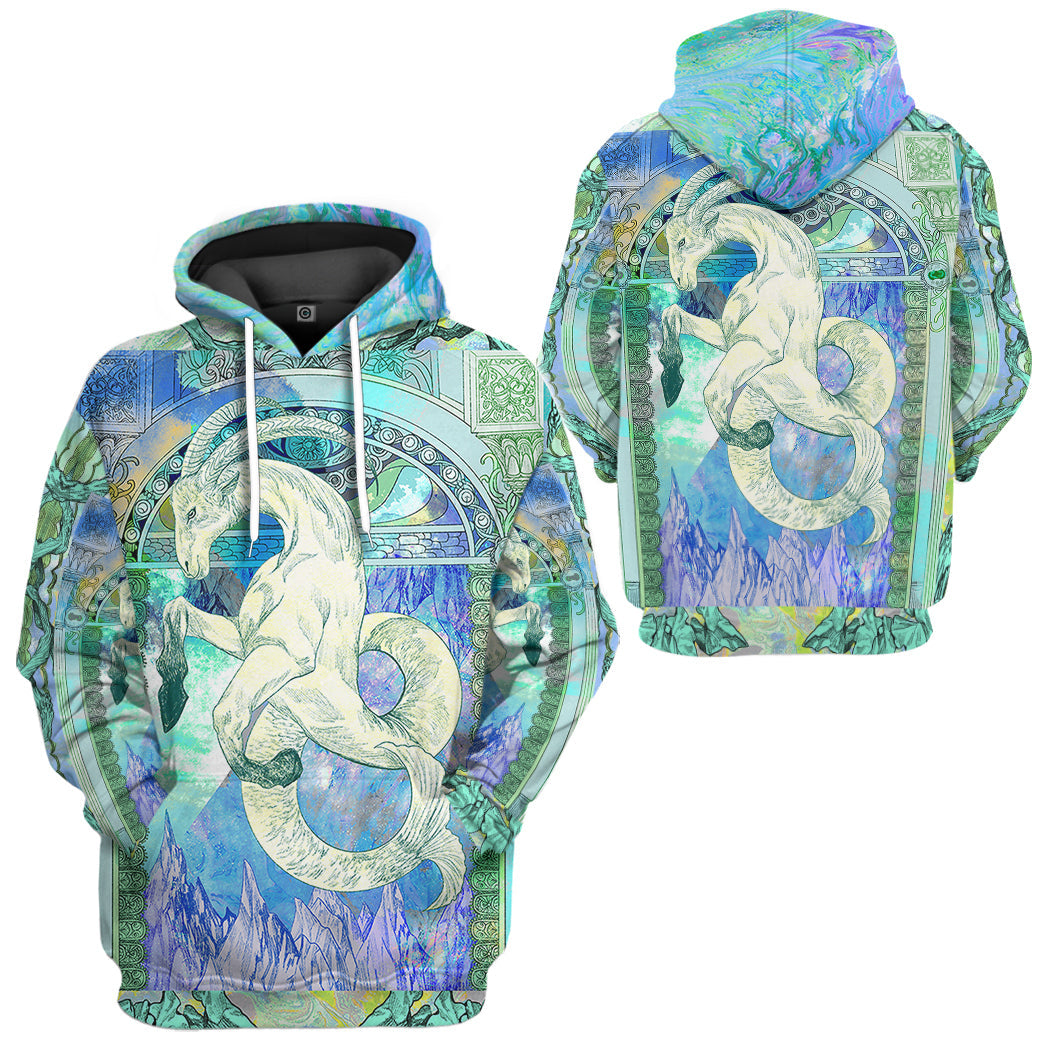 Klothek 3D The Bright Side Of Capricorn Custom Tshirt Hoodie Appare | Price in USA, Best Quality