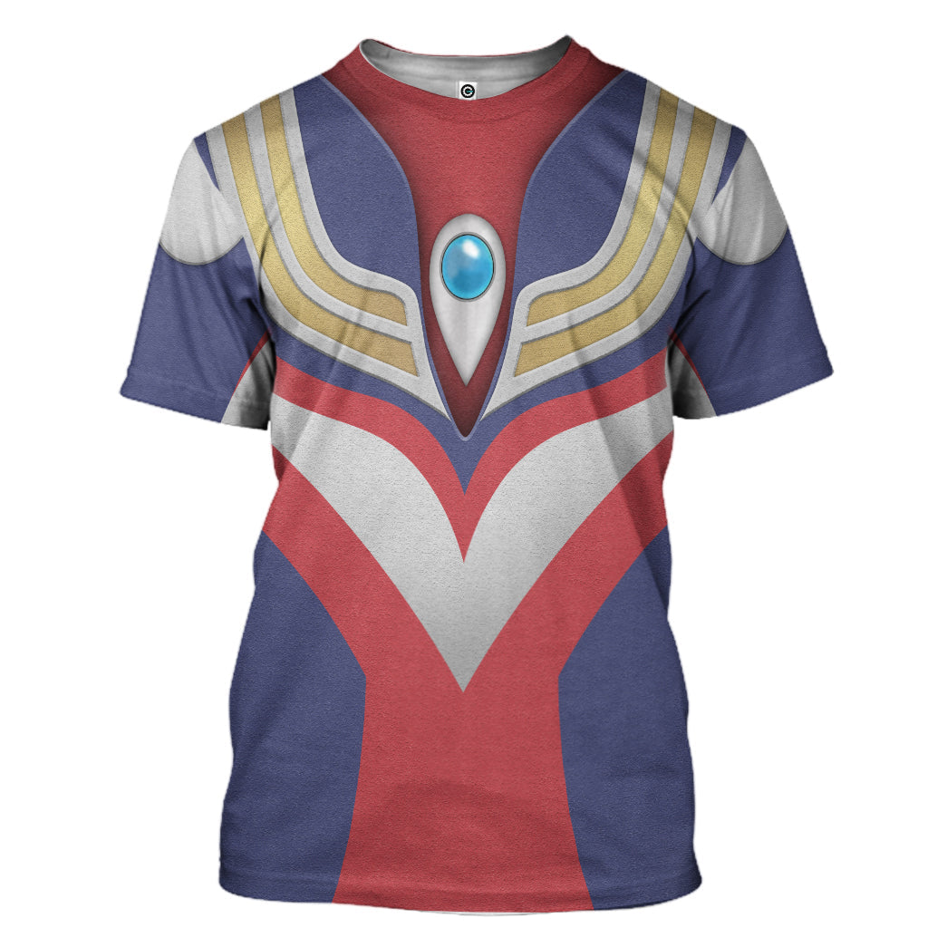 Klothek 3D Ultraman Tiga Custom Hoodie Tshirt Apparel | Price in USA, Best Quality