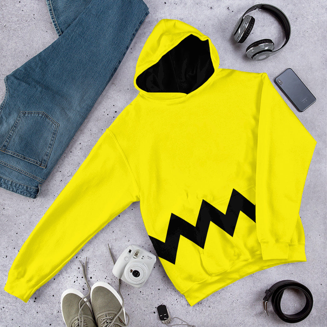 Klothek 3D PEANUTS Charlie Brown Custom Hoodie Tshirt Apparel | Price in USA, Best Quality