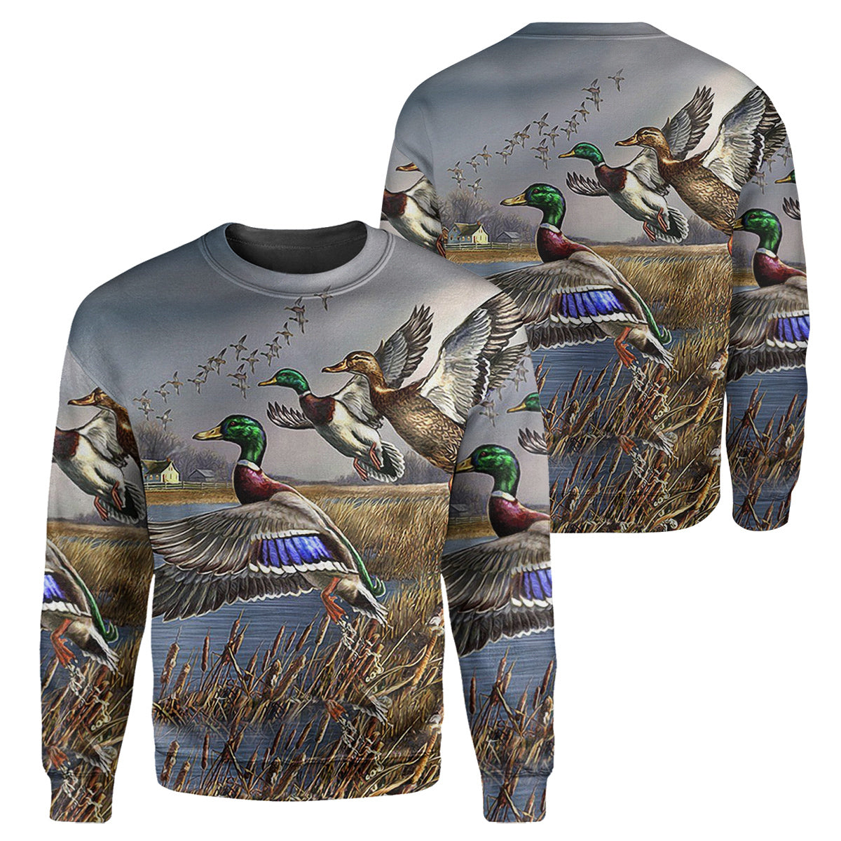 Klothek Duck Hunting - 3D All Over Printed Shirt | Price in USA, Best Quality