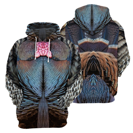 Klothek Hunting Turkey - 3D All Over Printed Shirt | Price in USA, Best Quality