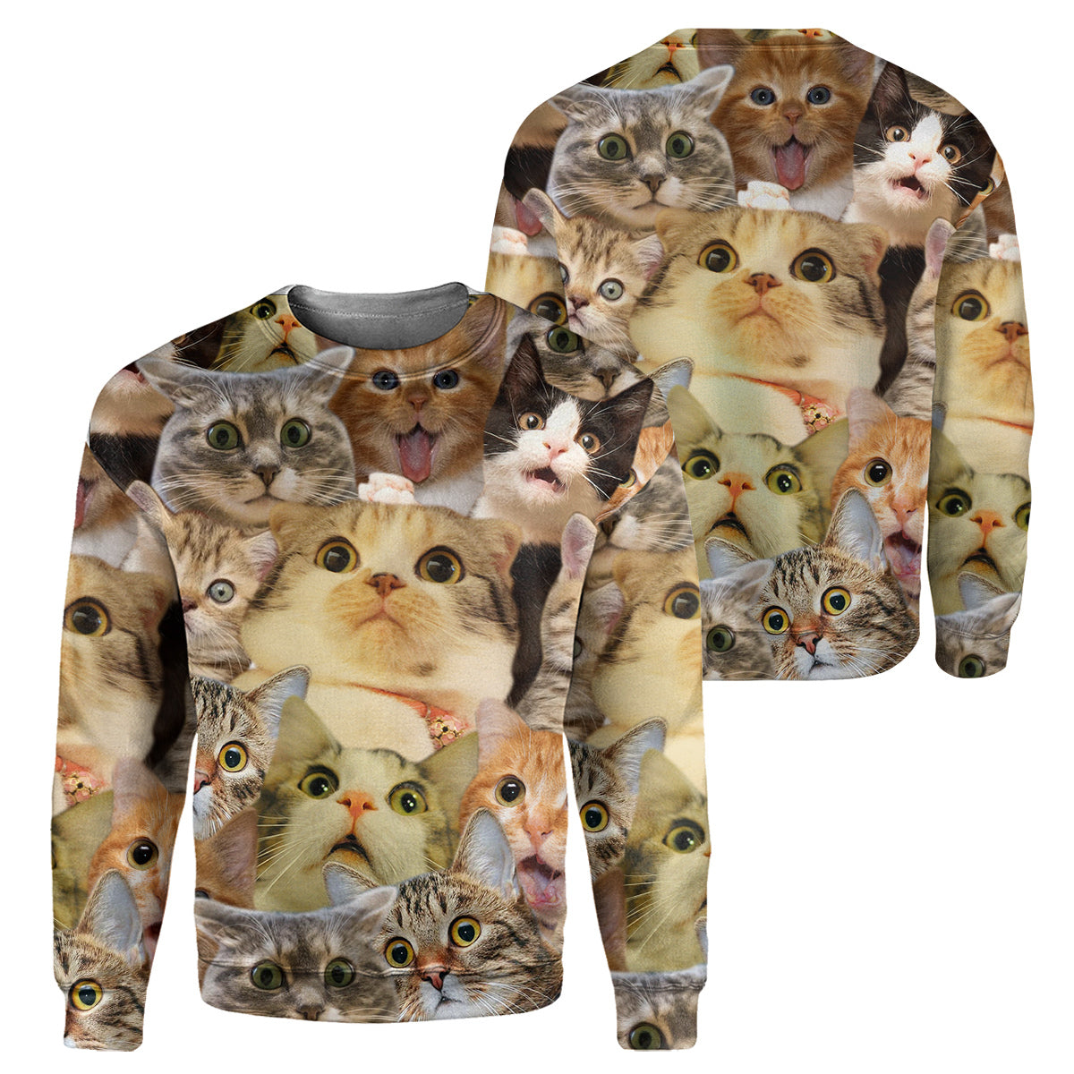 Klothek Amazing Cat - 3D All Over Printed Shirt | Price in USA, Best Quality