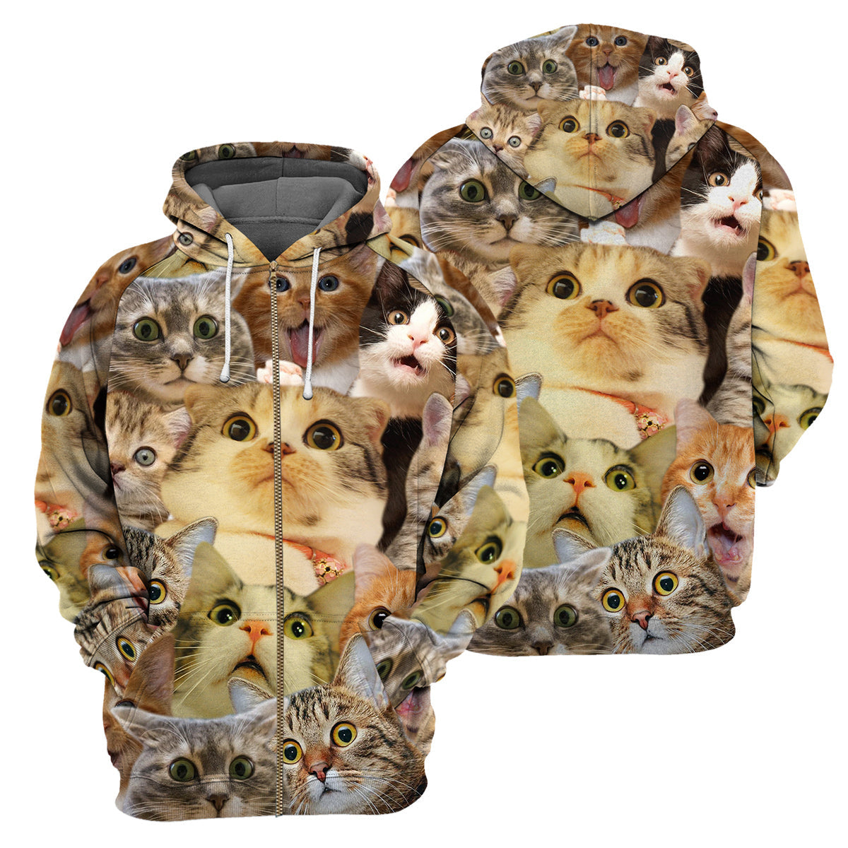 Klothek Amazing Cat - 3D All Over Printed Shirt | Price in USA, Best Quality