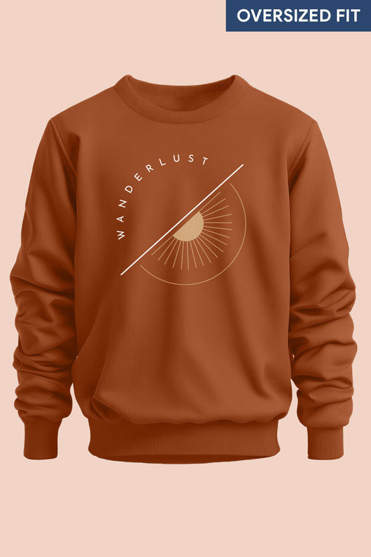 Wanderlust Oversized Sweatshirt at Best Price