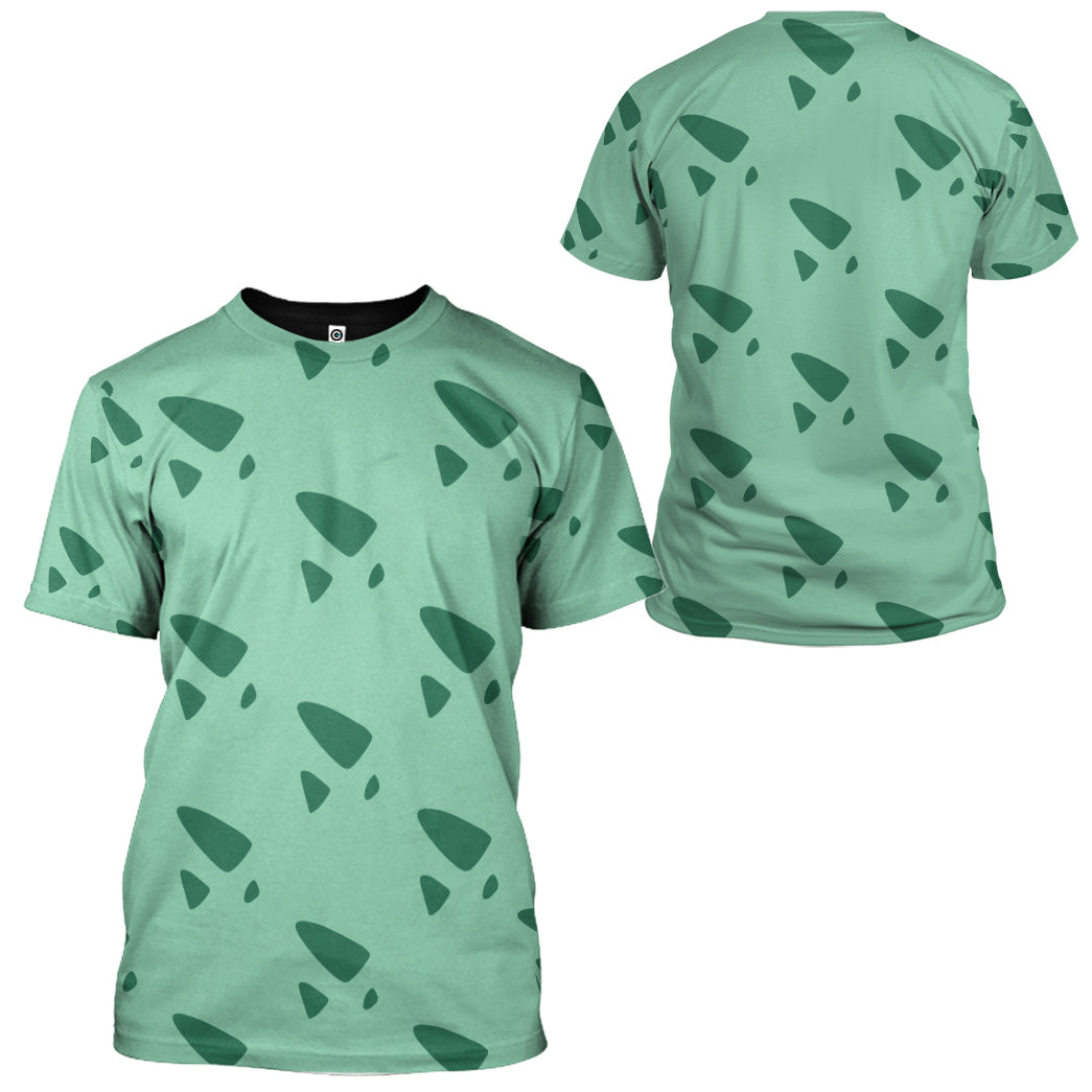 Klothek 3D Bulbasaur Custom Tshirt Hoodie Apparel | Price in USA, Best Quality