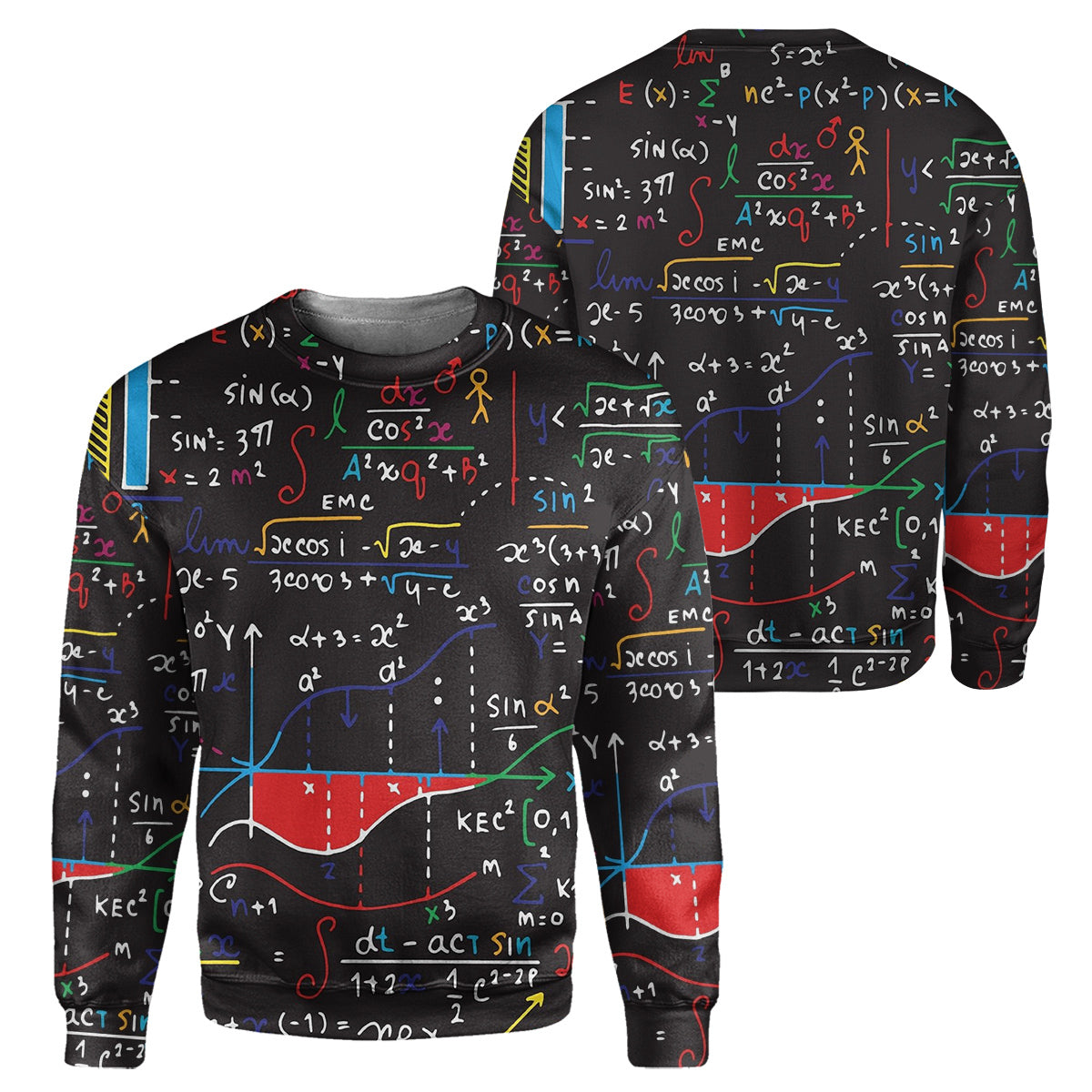 Klothek Mathematics - 3D All Over Printed Shirt | Price in USA, Best Quality