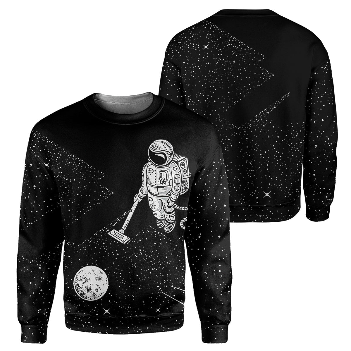 Klothek Astronaut Vacuum- 3D All Over Printed Shirt | Price in USA, Best Quality