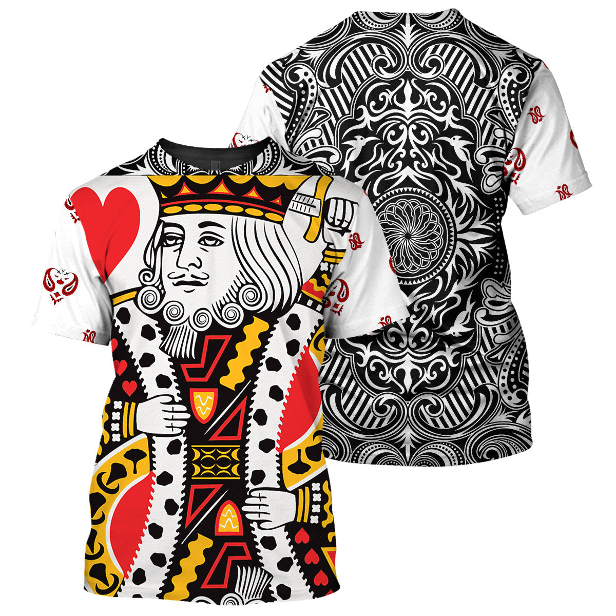 Klothek Poker King - 3D All Over Printed Shirt | Price in USA, Best Quality