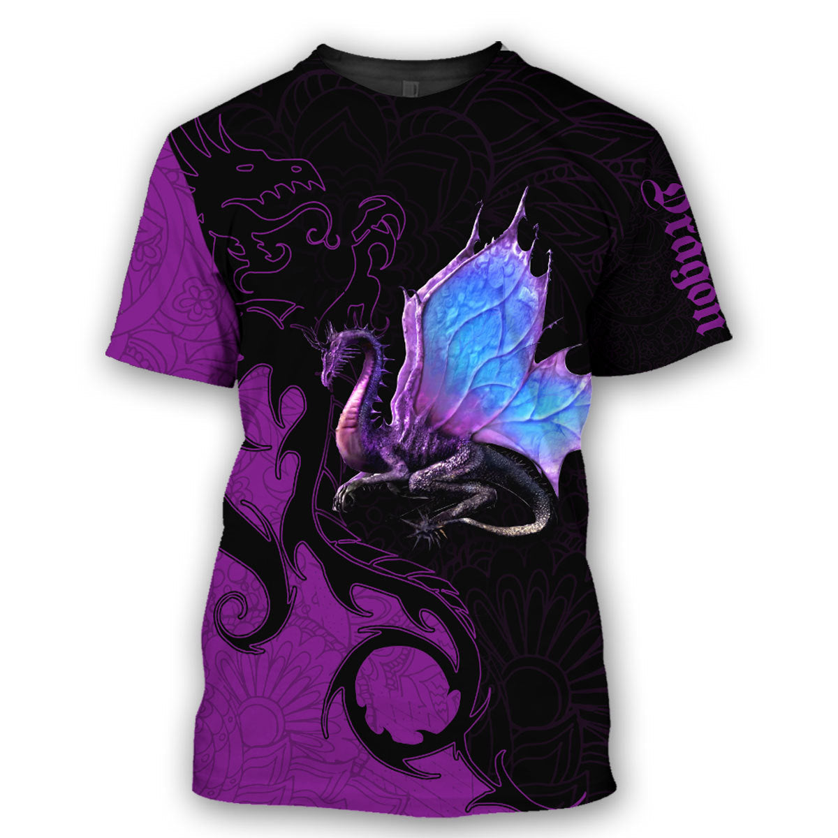 Klothek Dragon Mandala- 3D All Over Printed Shirt | Price in USA, Best Quality