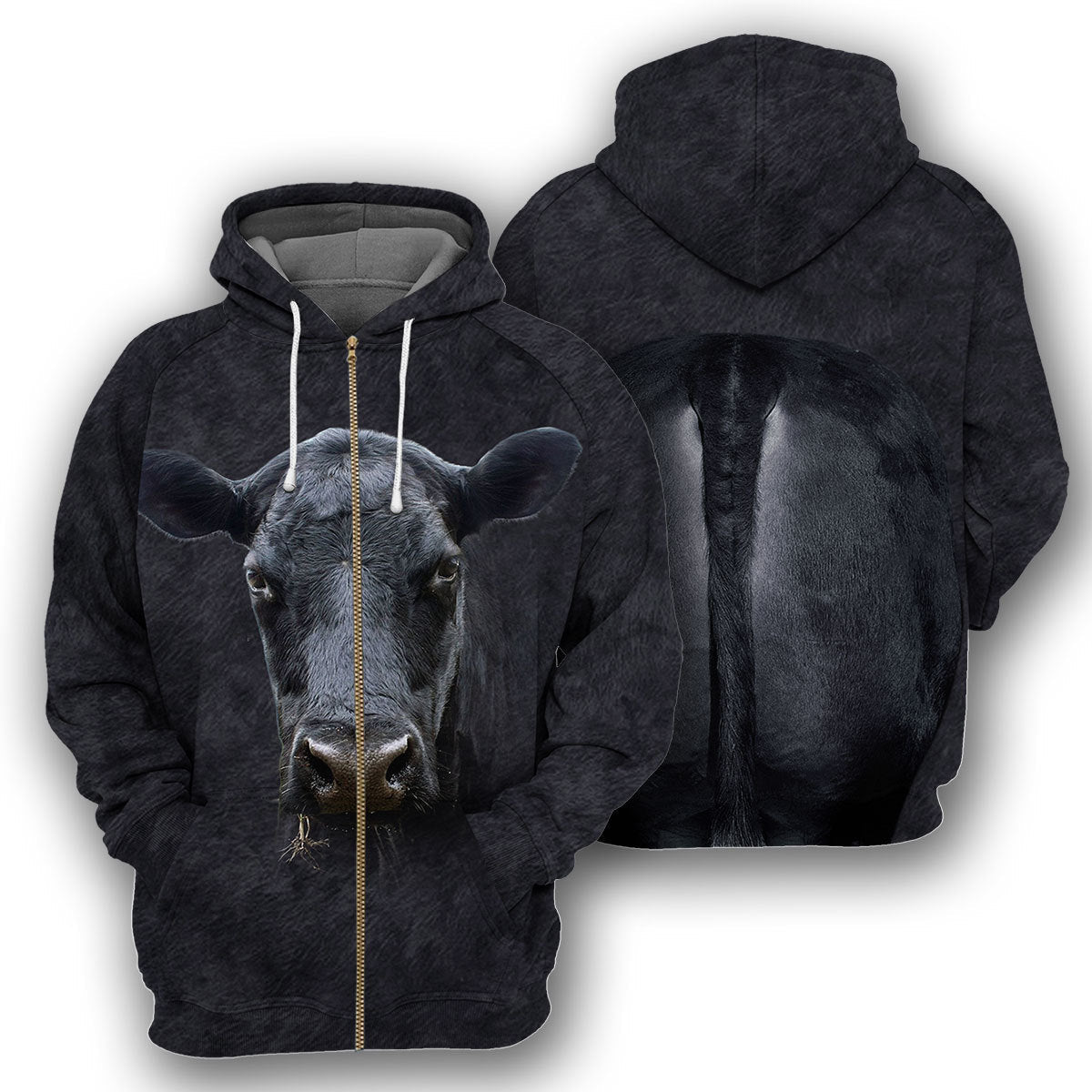 Klothek Angus Cattle - 3D All Over Printed Shirt | Price in USA, Best Quality