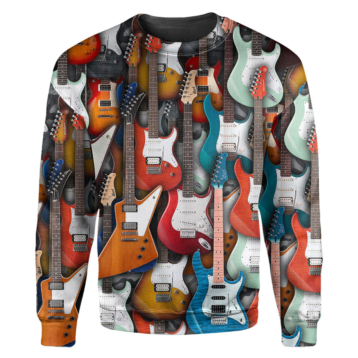 Klothek Electric Guitar - 3D All Over Printed Shirt | Price in USA, Best Quality