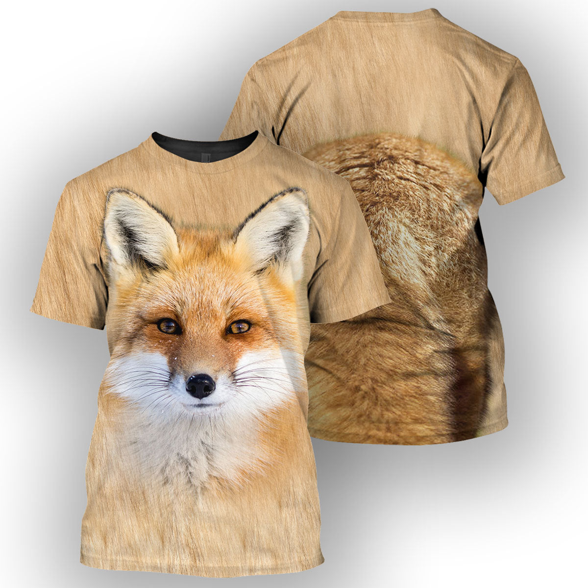 Klothek Fox - 3D All Over Printed Shirt | Price in USA, Best Quality