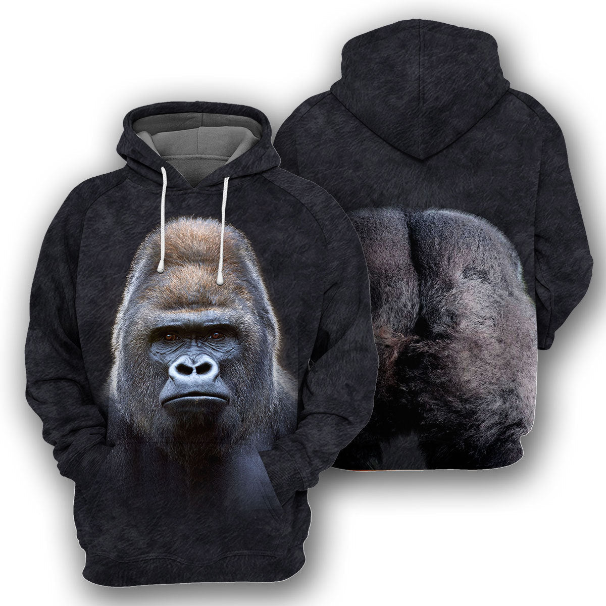 Klothek Gorilla - 3D All Over Printed Shirt | Price in USA, Best Quality