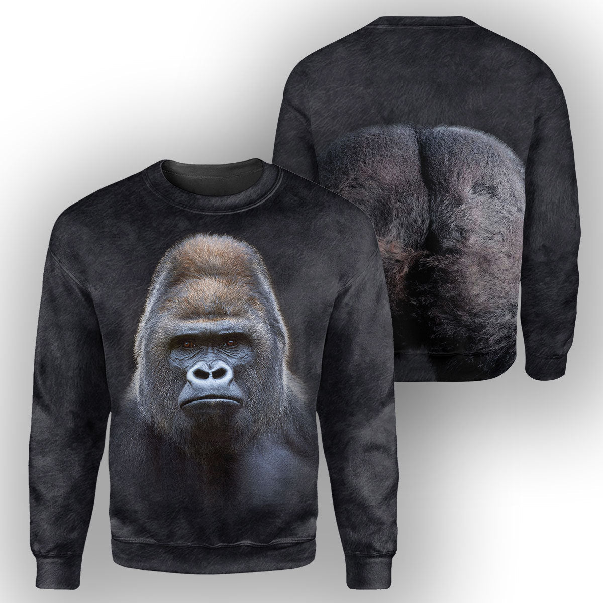 Klothek Gorilla - 3D All Over Printed Shirt | Price in USA, Best Quality