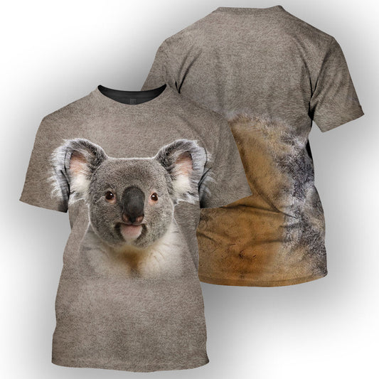 Klothek Koala - 3D All Over Printed Shirt | Price in USA, Best Quality